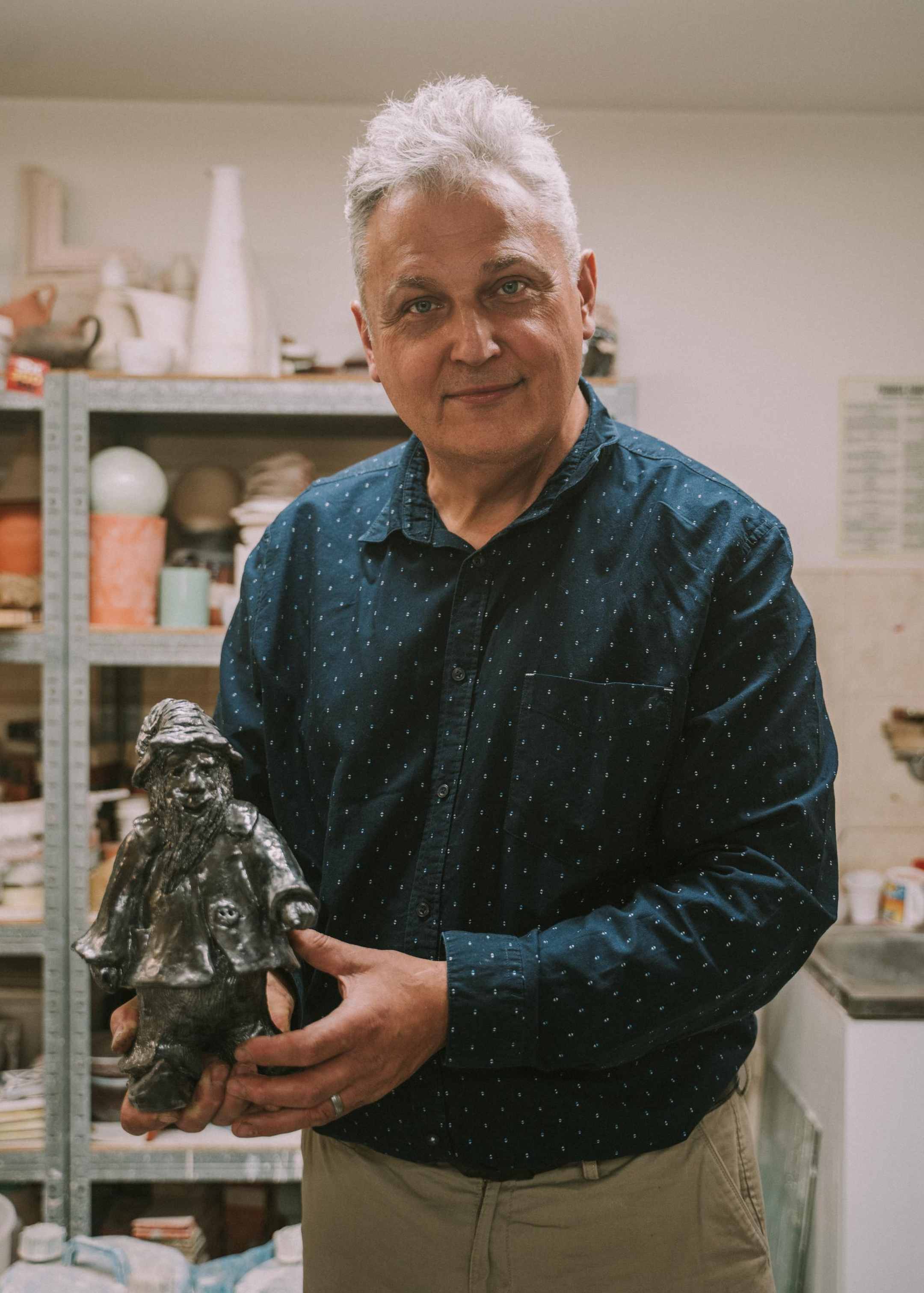 pierwsze spotkanie kransala Gwiazdusia z założycielem Galerii Derecki – Sławomirem Dereckim