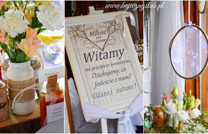 Tablice weselne - inspiracje