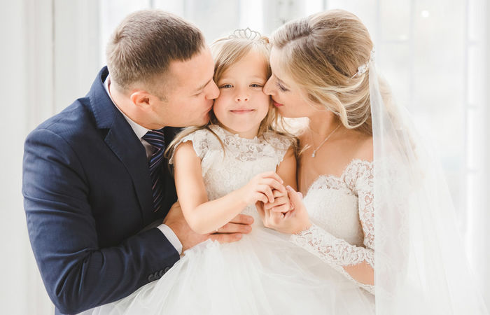 Dzieci Pary Młodej na weselu