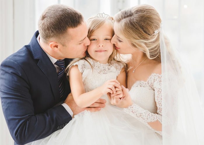 Dzieci Pary Młodej na weselu