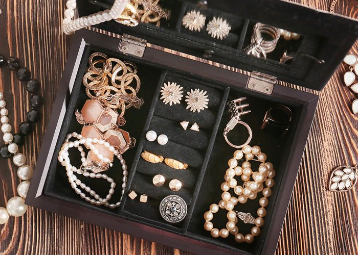 Przechowywanie biżuterii