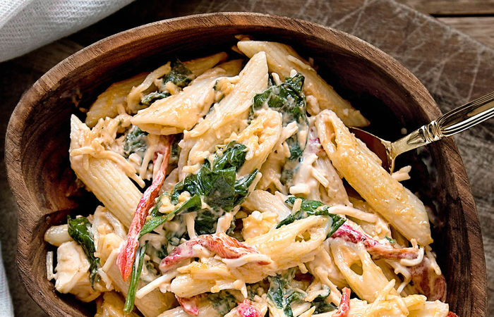 Sałatka z makaronem