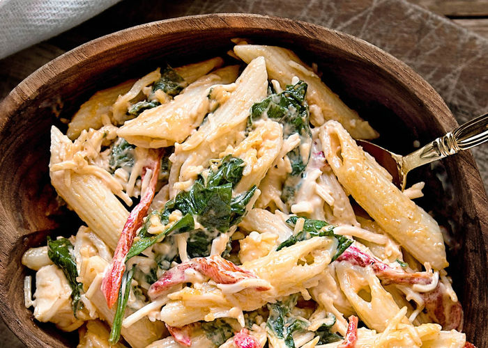 Sałatka z makaronem